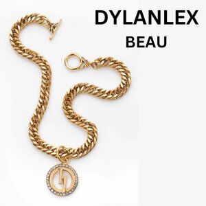 DYLAN LEX Beau 14" Choker Necklace Gold Plated